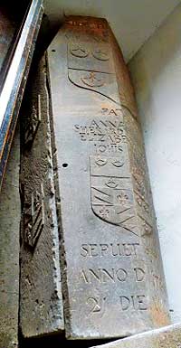 Thoroton's stone coffin