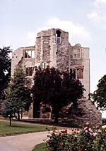 The gatehouse at Newark Castle (photo: Martyn Bennett).