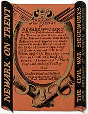 Cover of RCHM report on Newark siegeworks