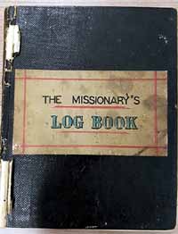 Nottingham and Nottinghamshire Adult Deaf Society’s Missionary’s Log Book, 1894-1898, credit NDS