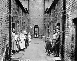 Nottingham slums, 1931.