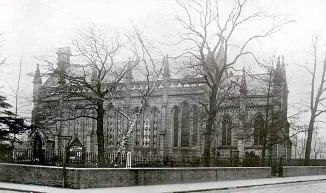 St John's church. Carrington, c.1910.