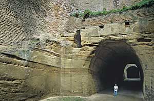 The Tunnel, originally excavated to take coaches-and-horses in both directions.