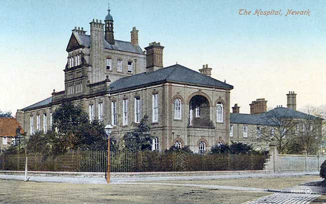 Newark Hospital, c.1910. 