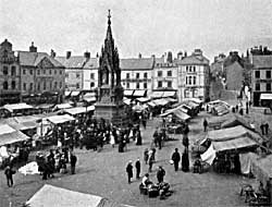 Mansfield Market Place, c.1912.