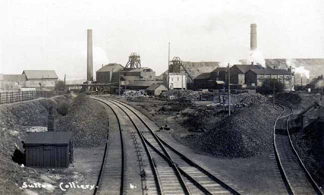 Sutton Colliery, c.1910.