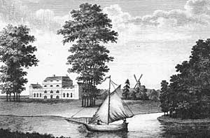 Tollerton Hall in 1790.