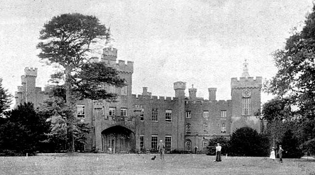 Tollerton Hall in 1900.