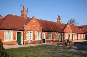 Almshouses on London Road, Newark.
