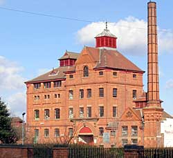 Prince of Wales Brewery, Old Basford, Nottingham.