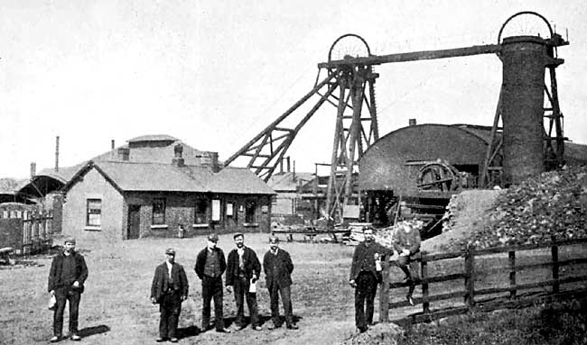 Hucknall No. 2 Colliery, 1910.