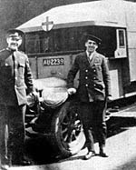Nottingham City Police and Fire Ambulance, 1930.