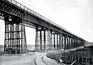 Bennerley Viaduct, c.1890.