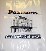 Pearsons plastic shopping bag